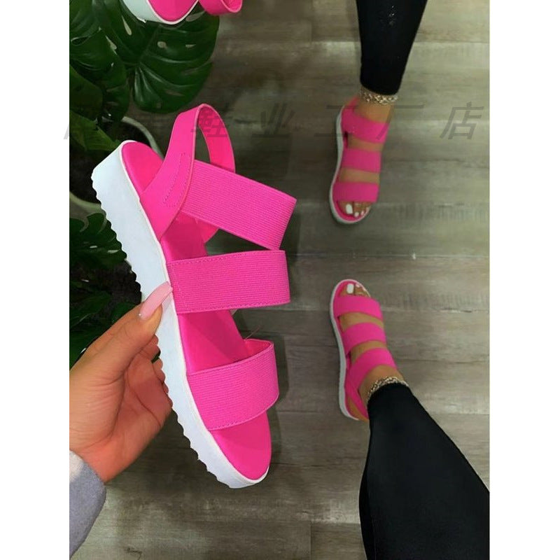Relaxed Slide Sandals