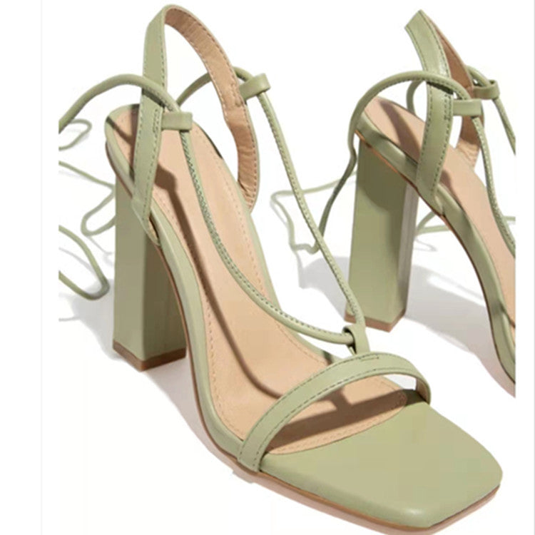 Modern Buckled Sandals