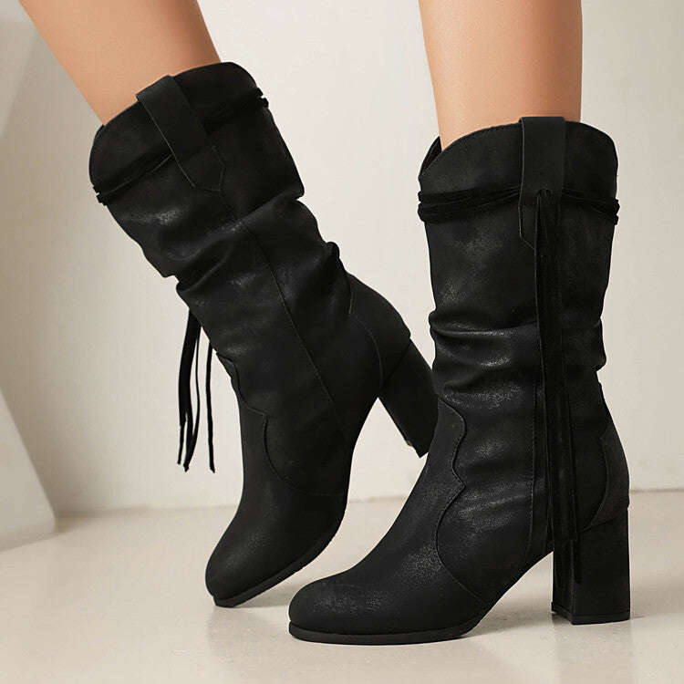 Breezy Leather Boots