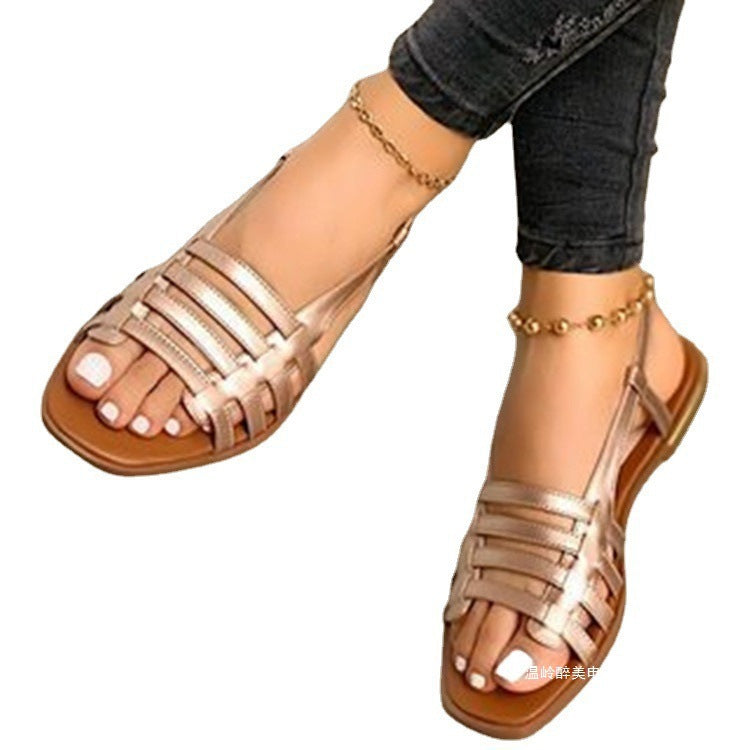 Natural Woven Sandals