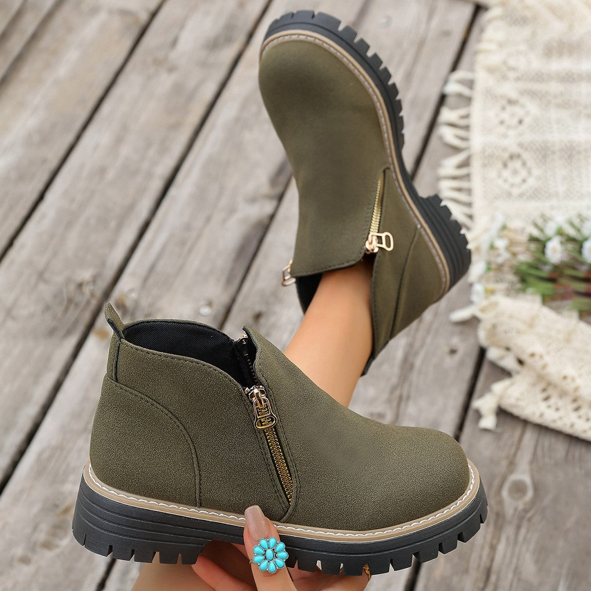 Timeless Side-Zip Boots