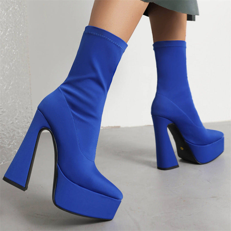 Fresh Block-Heel Boots