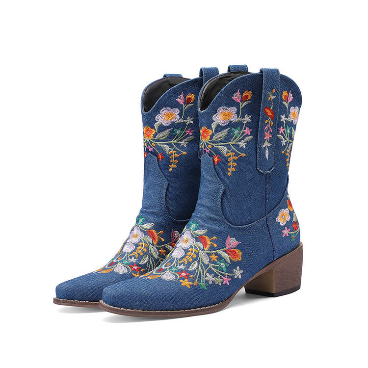 Natural Western Boots
