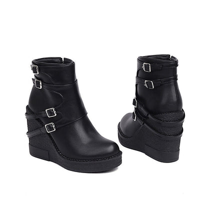 Relaxed Lug-Sole Boots