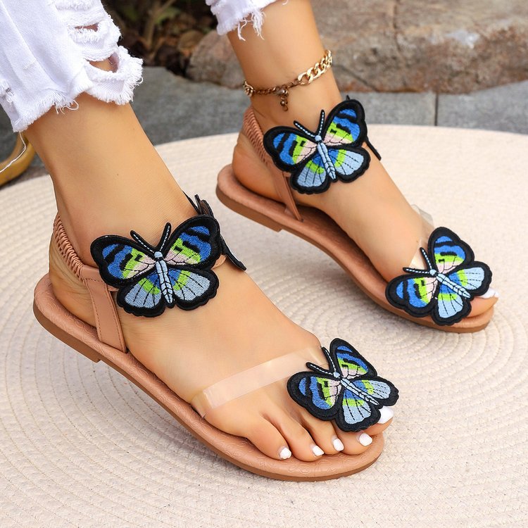 Modern Lace-Up Sandals