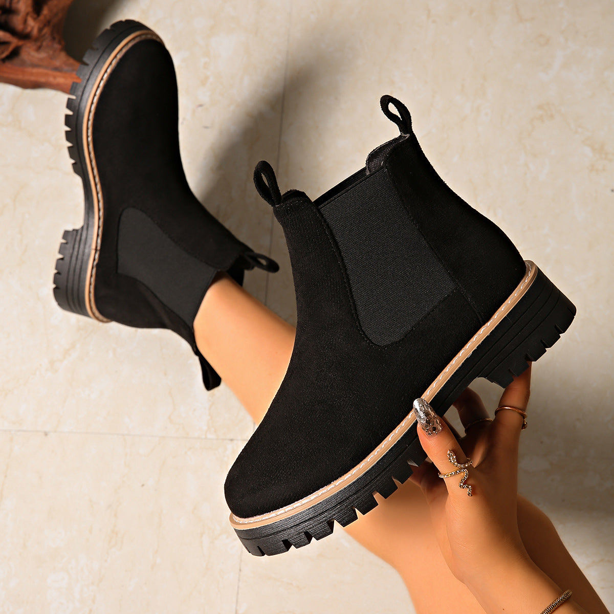 Clean Riding Boots