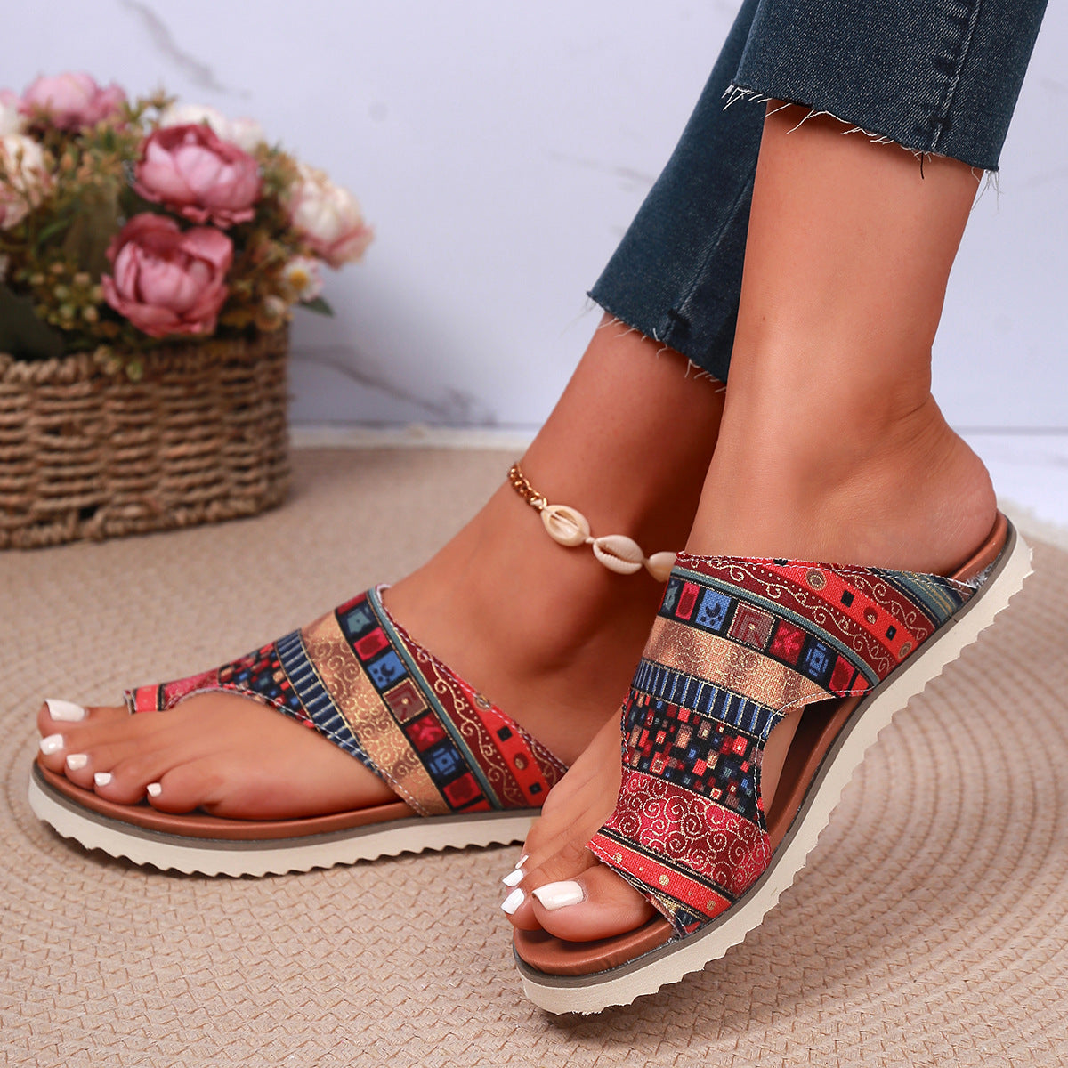 Vacation Woven Sandals