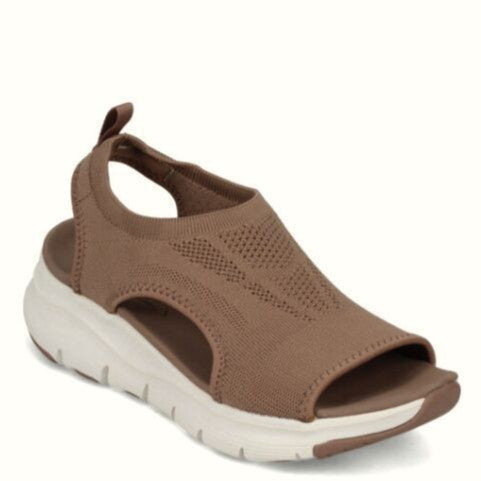 Natural Open-Toe Sandals
