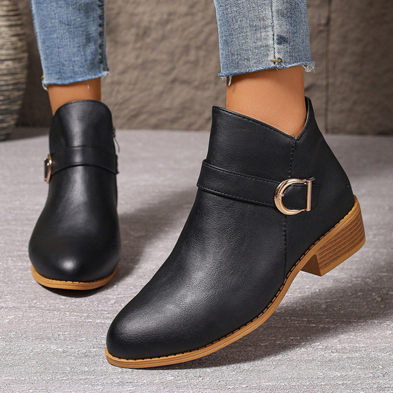 Natural Platform Boots