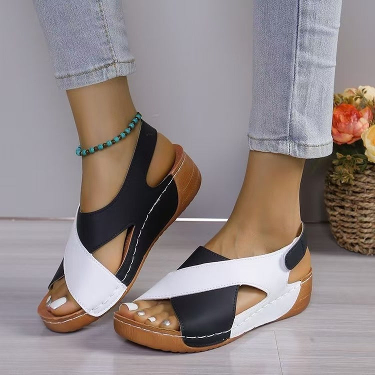 Daily Lace-Up Sandals