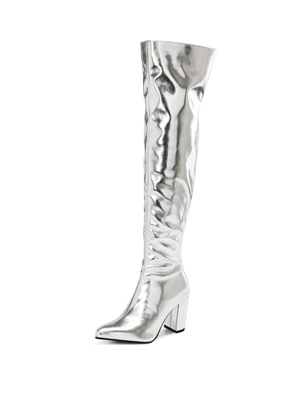 Minimal Block-Heel Boots