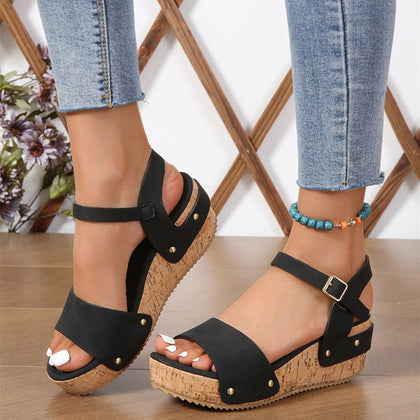 Comfortable Heeled Sandals