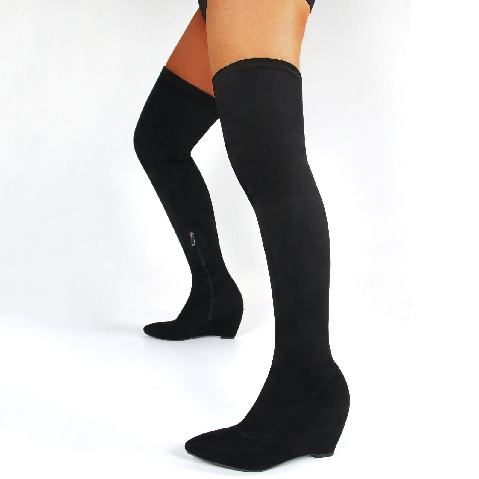 Soft Side-Zip Boots