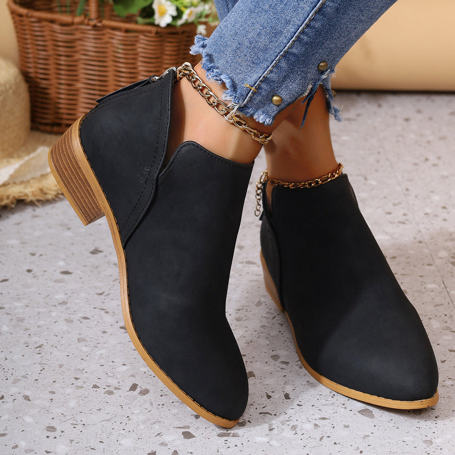 Coastal Block-Heel Boots