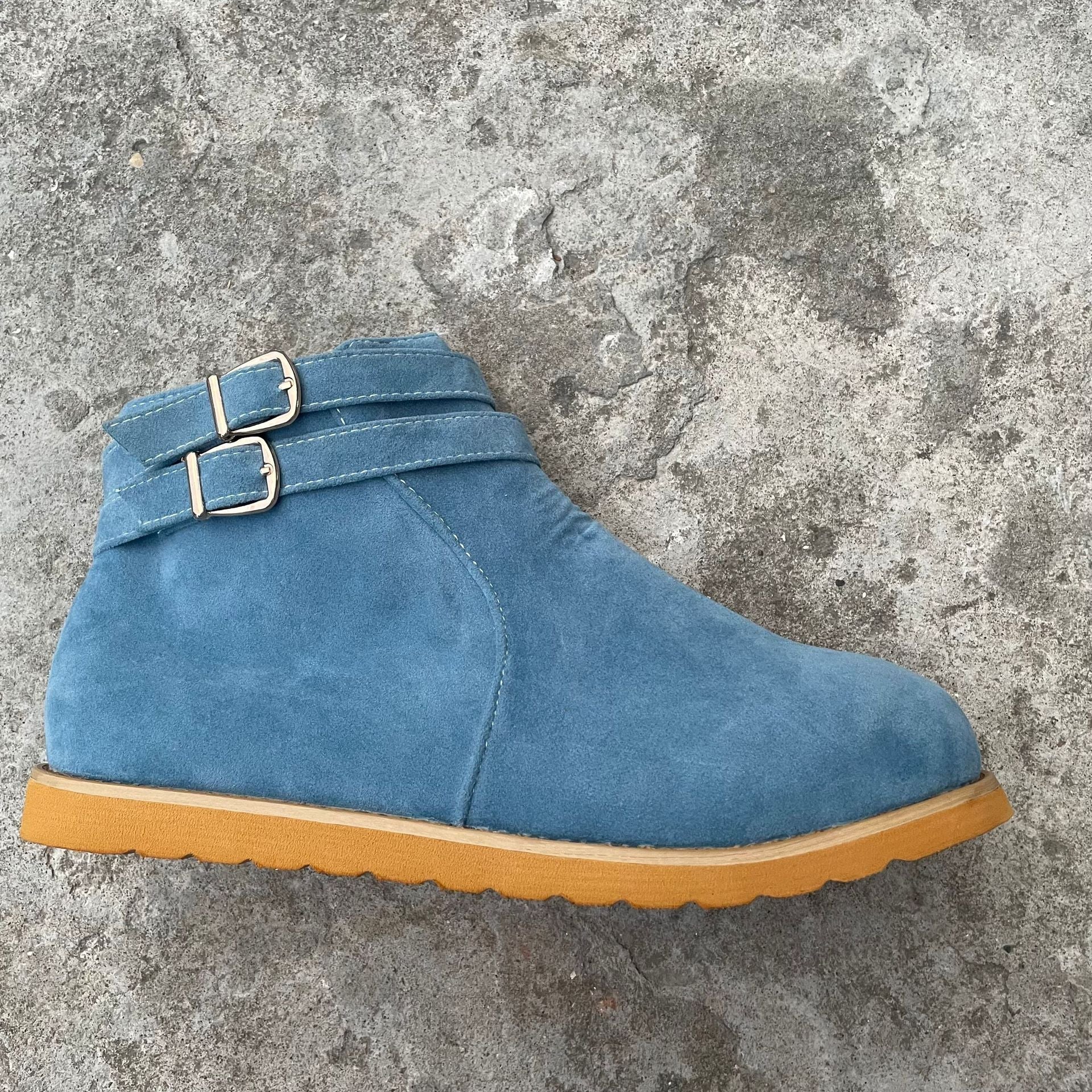 Warm Faux-Suede Boots