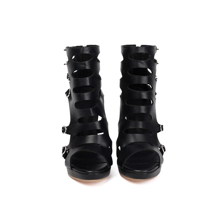 Walking Buckled Sandals