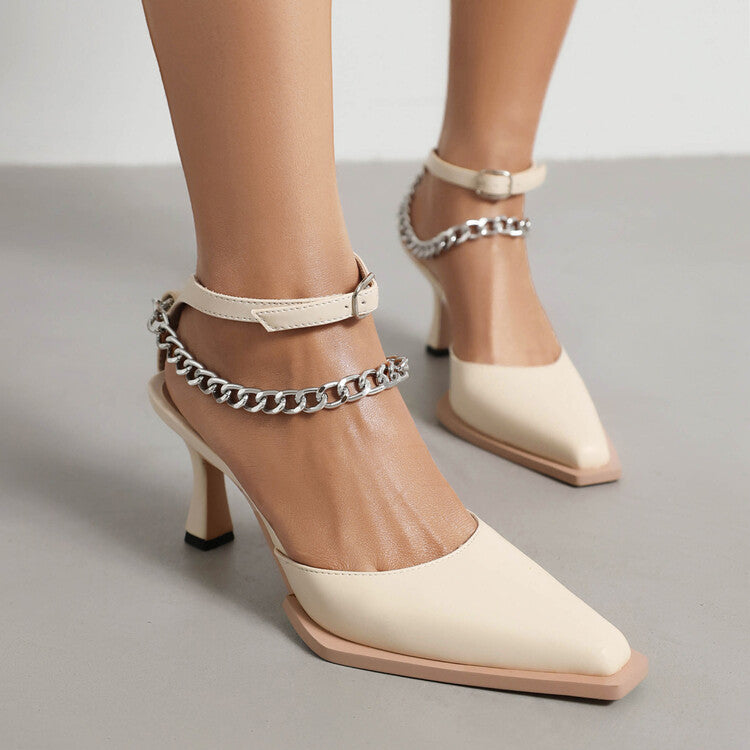 Minimal Buckled Sandals