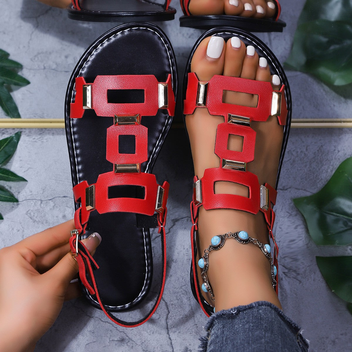 Weekend Strappy Sandals