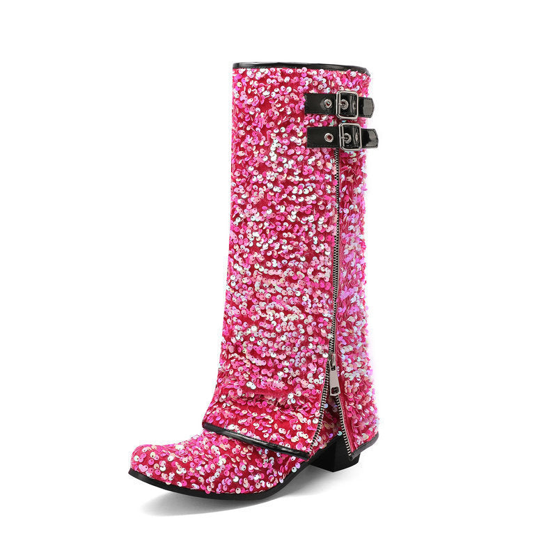 Natural Pointed Boots