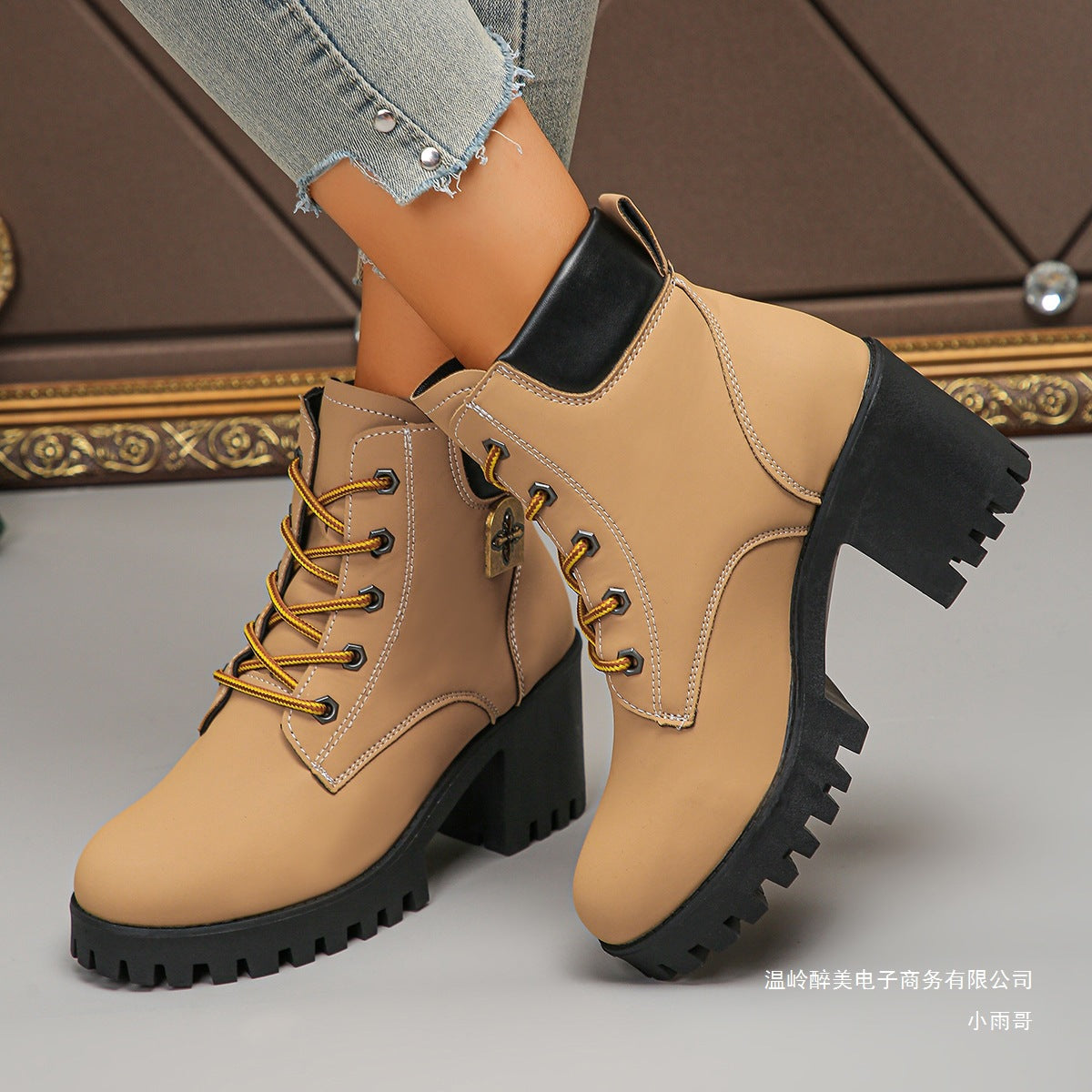 Modern Heeled Boots