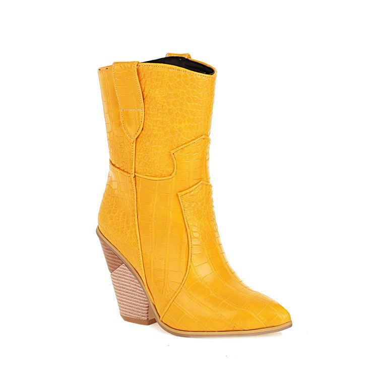 Modern Faux-Suede Boots