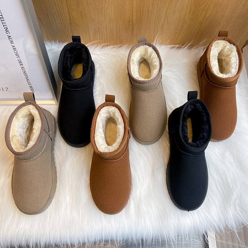 Soft Zip-Up Boots