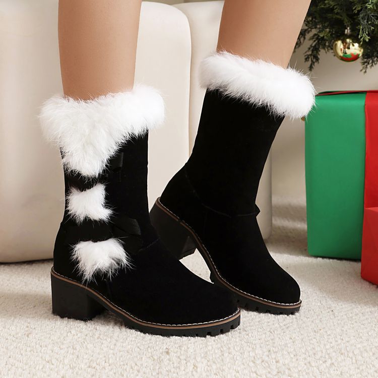 Natural Side-Zip Boots