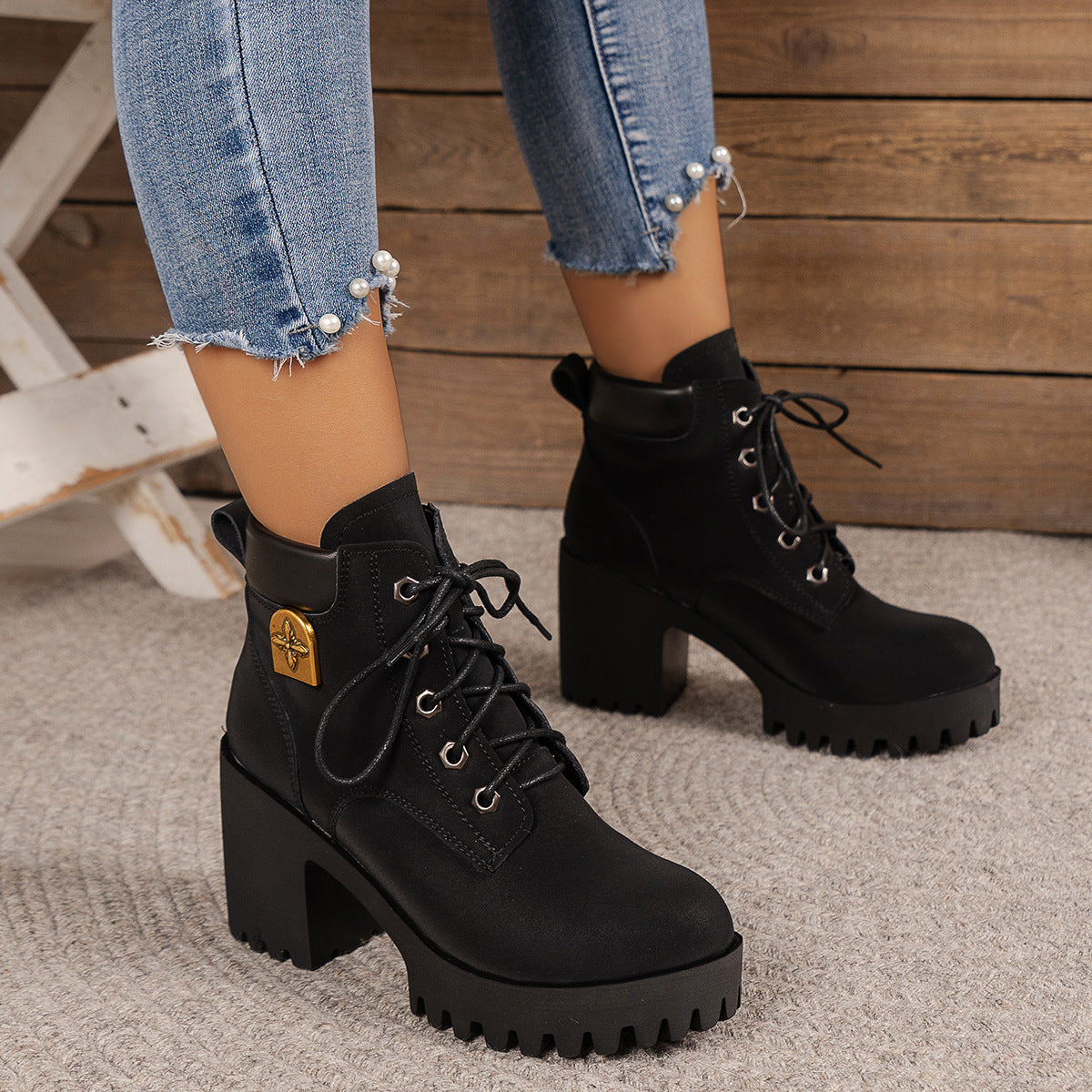 Travel Leather Boots