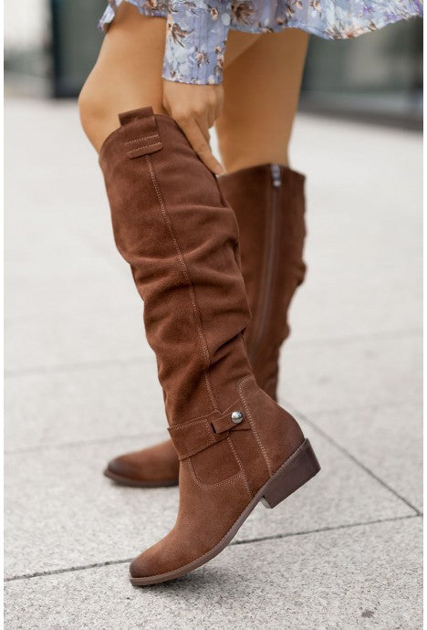 Classic Buckled Boots