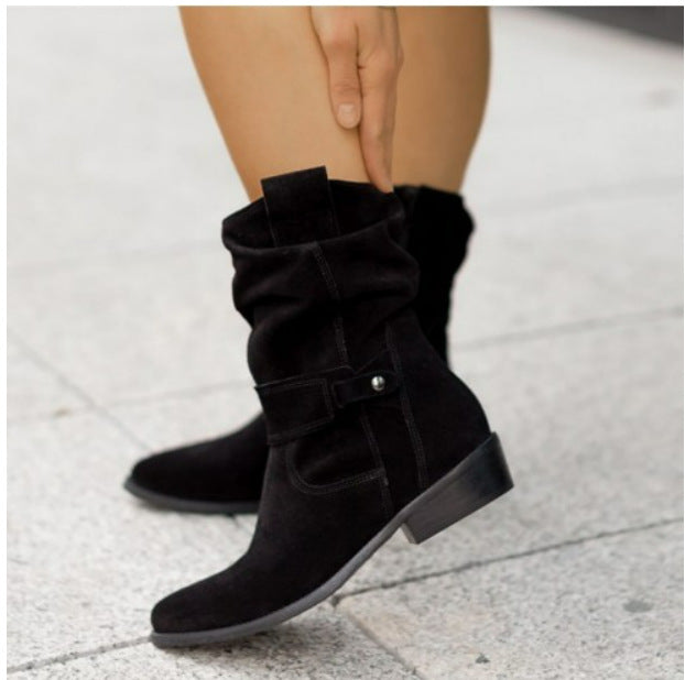 Everyday Buckled Boots