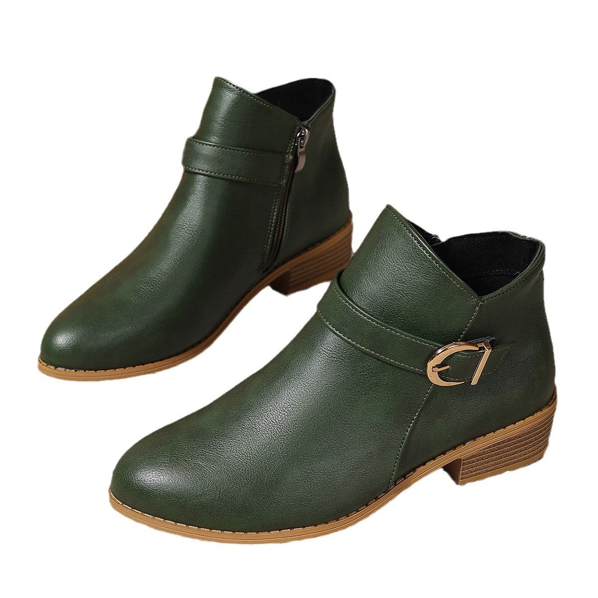 Natural Platform Boots
