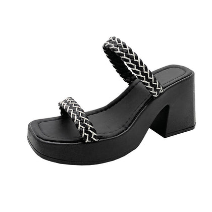 Warm Wedge Sandals