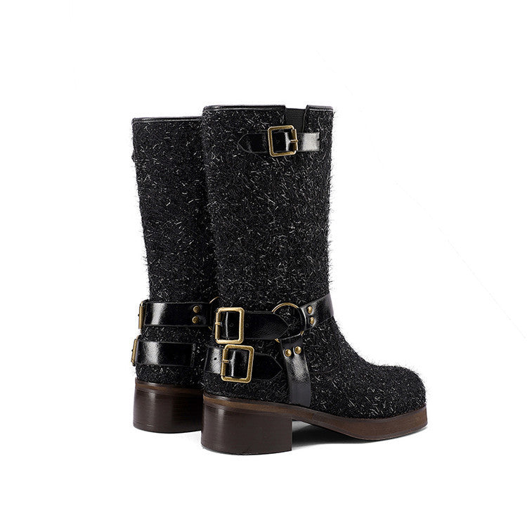 Relaxed Side-Zip Boots