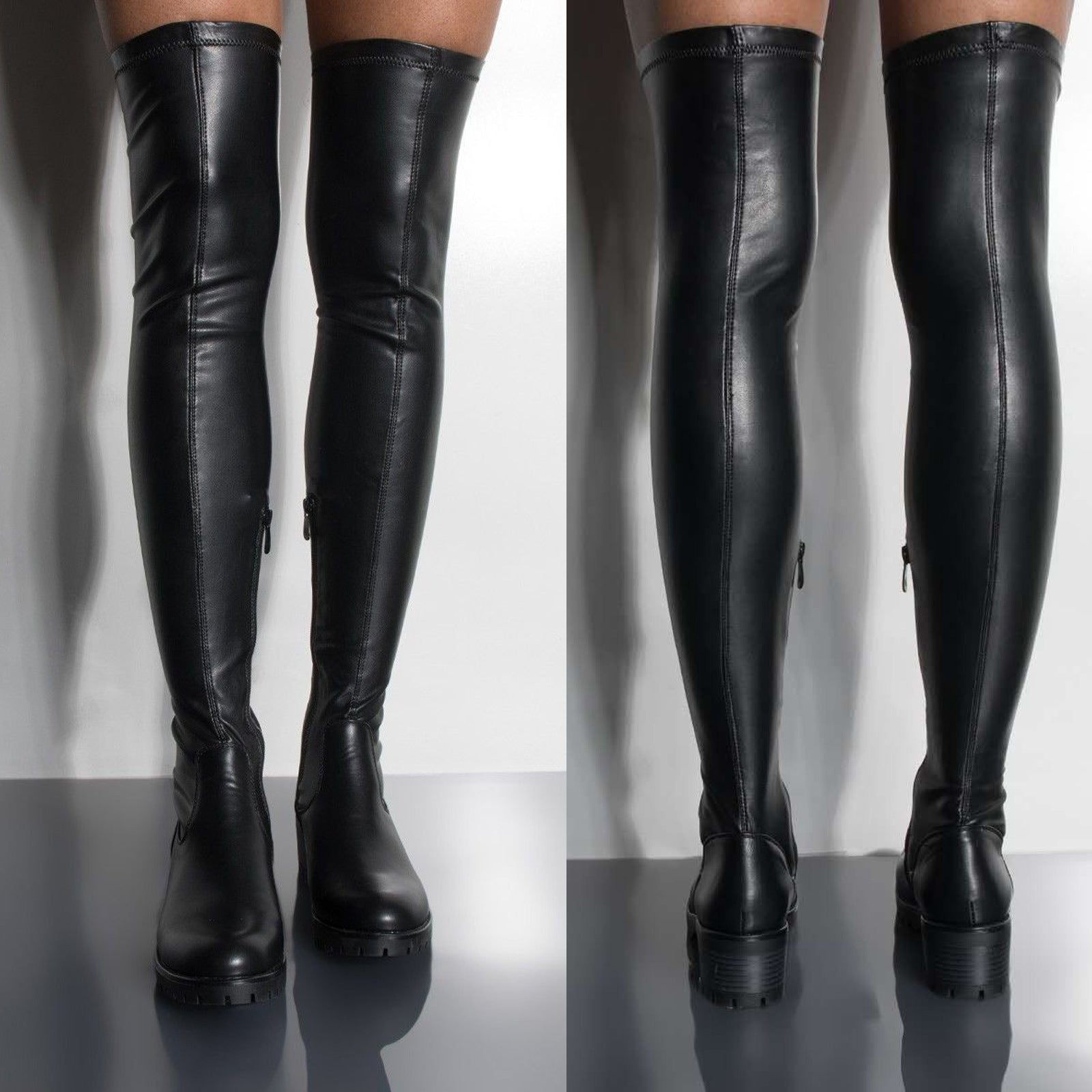 Modern Knee-High Boots