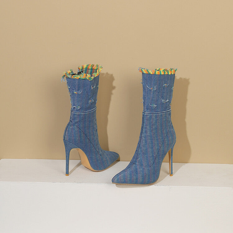 Brunch Block-Heel Boots