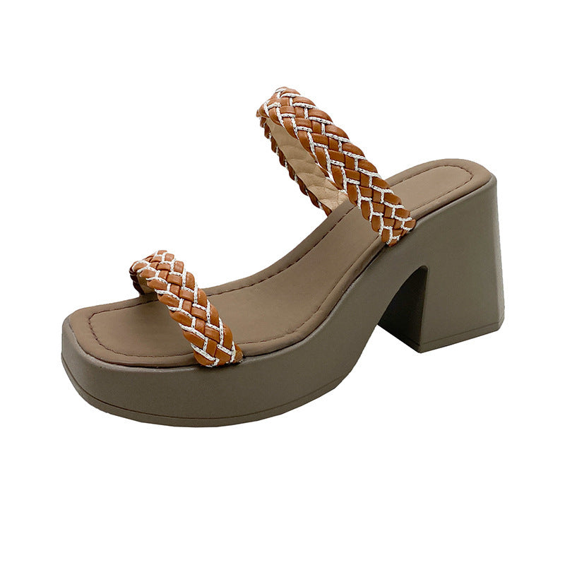 Warm Wedge Sandals