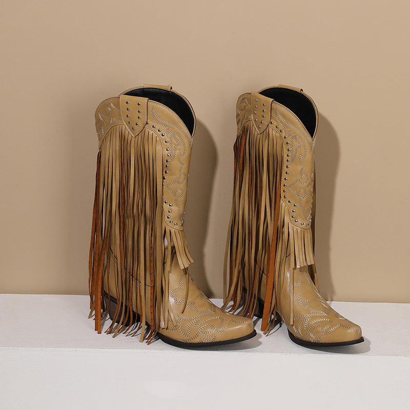 Comfortable Textured Boots