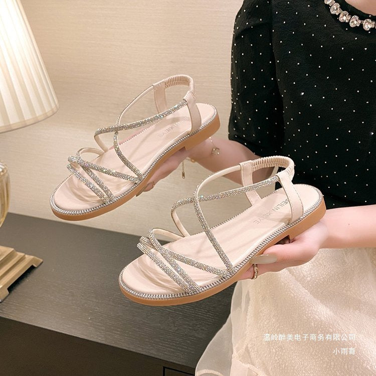Breezy Buckled Sandals