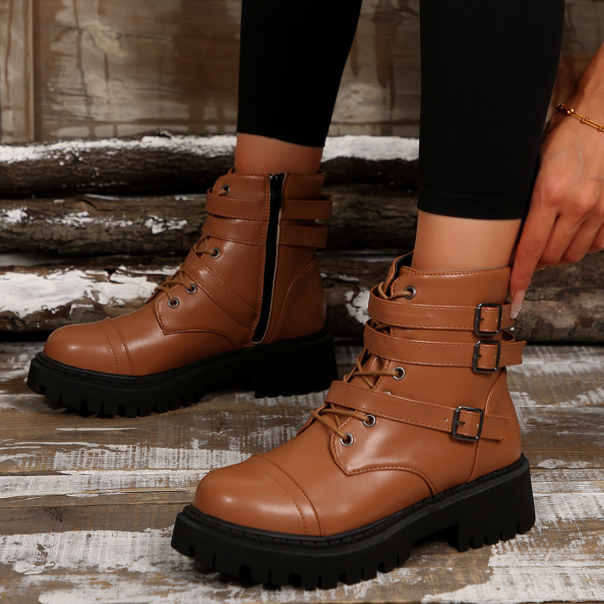 Beach Heeled Boots