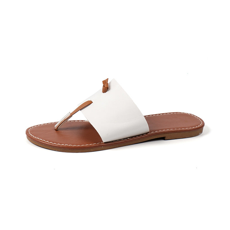 Natural Flat Sandals