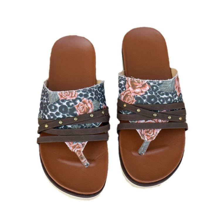 Walking Buckled Sandals