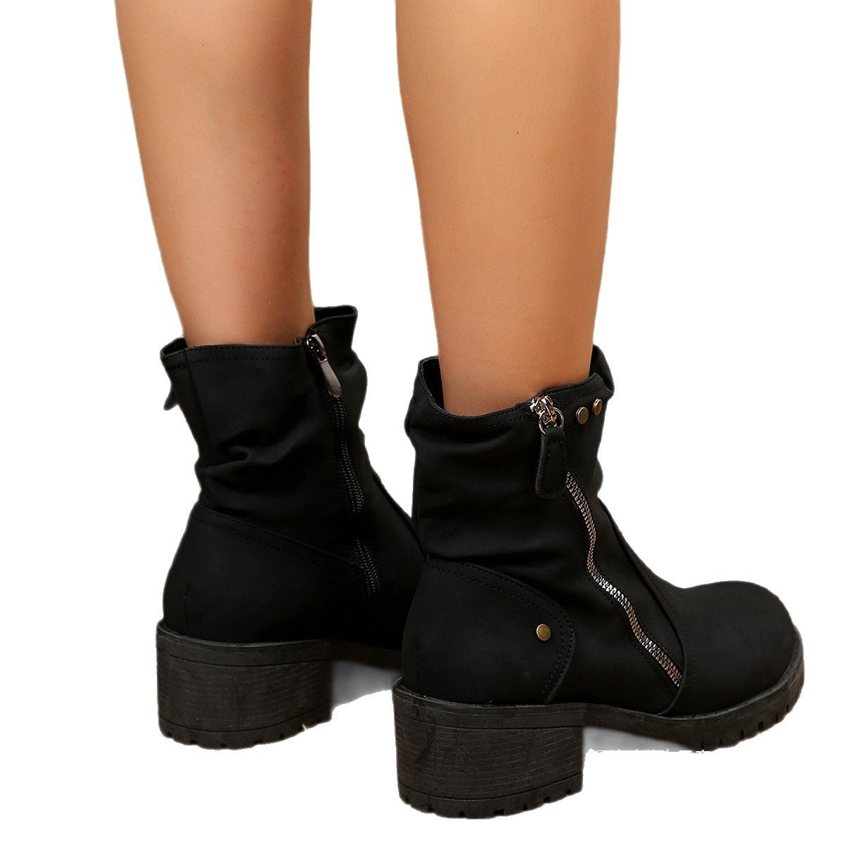 Airy Side-Zip Boots