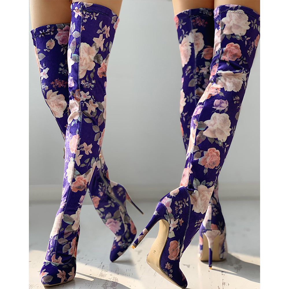 Relaxed Block-Heel Boots
