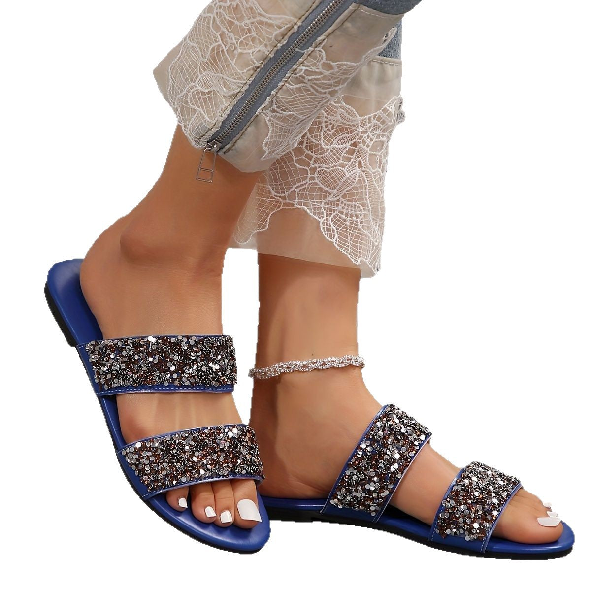 Minimal Braided Sandals