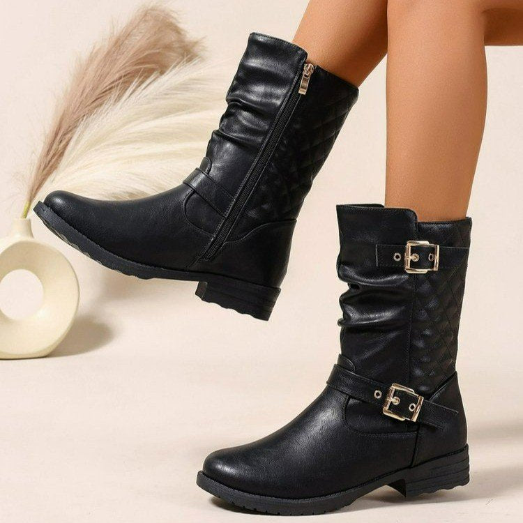 Light Zip-Up Boots