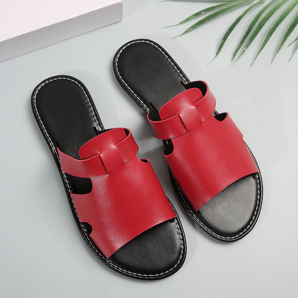 Modern Lace-Up Sandals