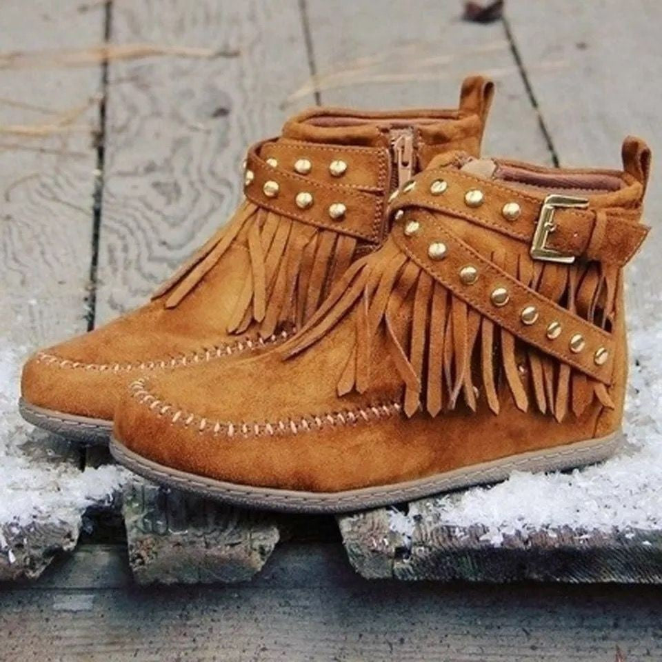 Clean Zip-Up Boots