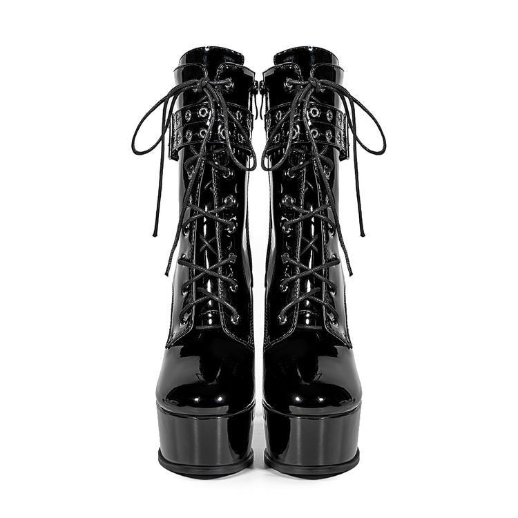 Natural Heeled Boots