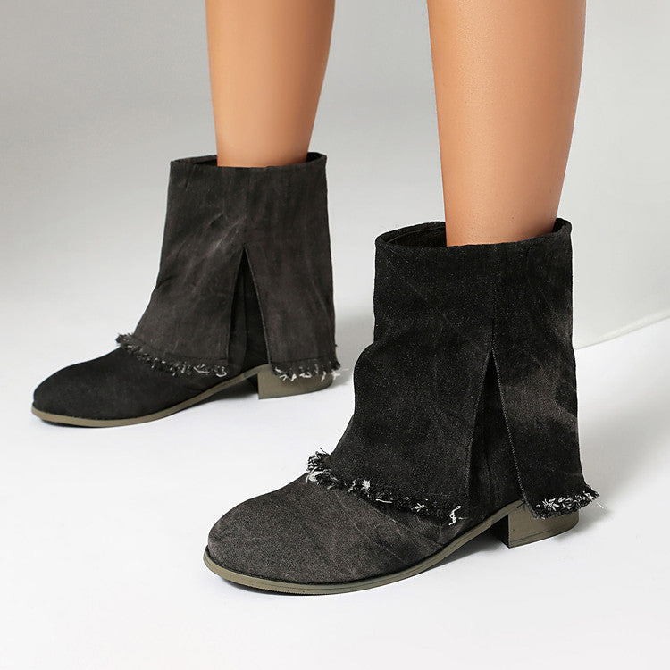 Modern Slouchy Boots