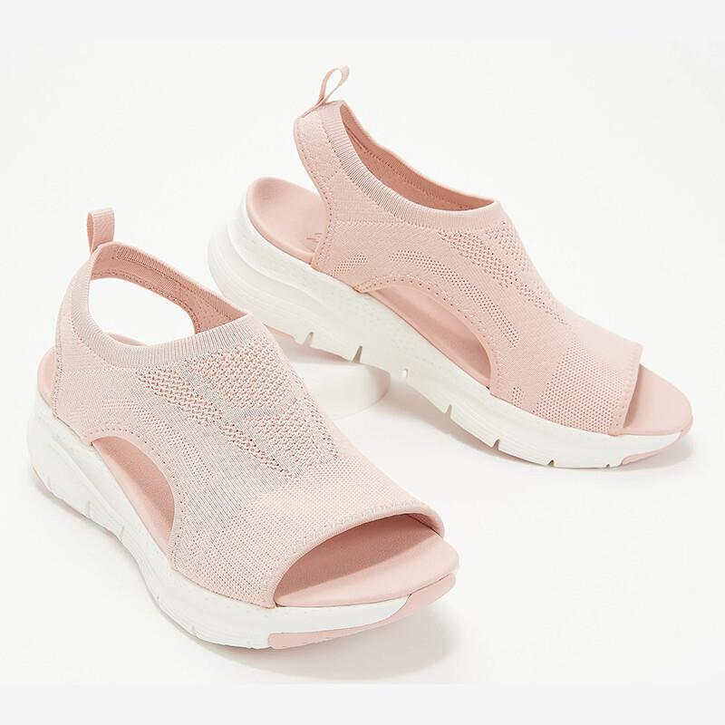 Natural Open-Toe Sandals